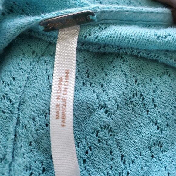 Free people light blue daisy dress size 2 - Picture 4 of 6